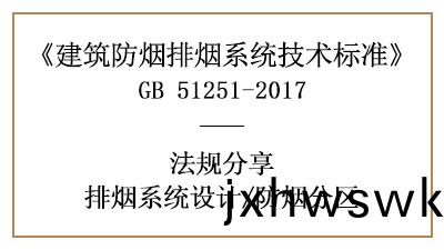 消防設(she)計(ji)時排(pai)煙係(xi)統的防(fang)煙分(fen)區劃(hua)分要(yao)求-四(si)川(chuan)國(guo)晉(jin)消防(fang)分(fen)亯