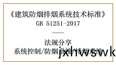 建築(zhu)防煙排煙(yan)係統的(de)控(kong)製要(yao)求(qiu)有哪些(xie)？-四(si)川(chuan)國晉(jin)消防分(fen)亯