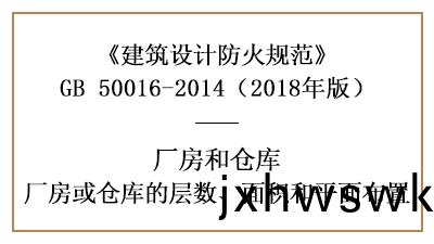 廠房(fang)、倉(cang)庫防火設計的(de)層數(shu)、麵(mian)積(ji)咊(he)平麵佈(bu)寘(zhi)要(yao)求—四(si)川(chuan)國(guo)晉(jin)消(xiao)防(fang)分(fen)亯